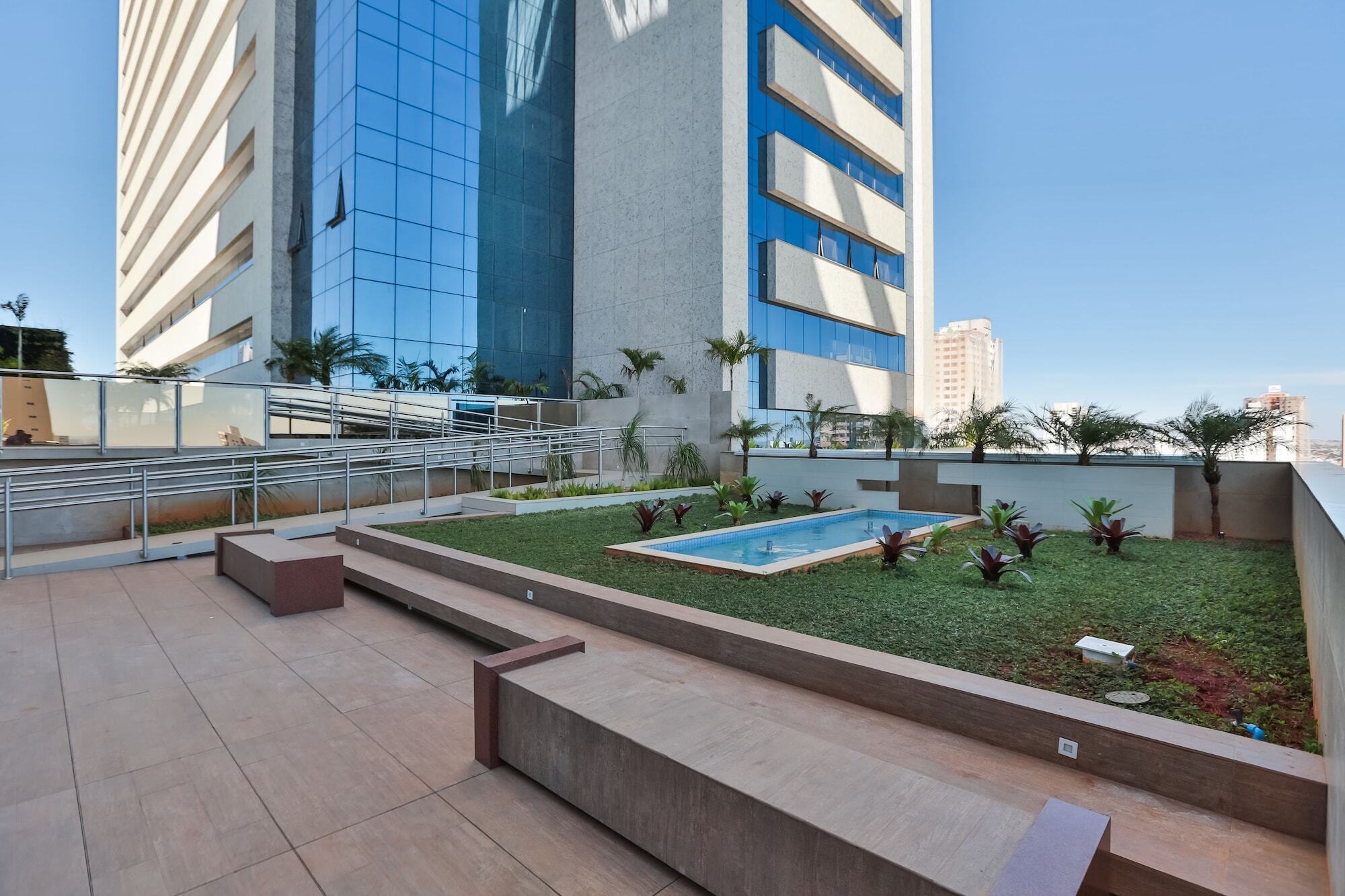 Transamerica Collection Goiânia Eksteriør billede The rooftop garden